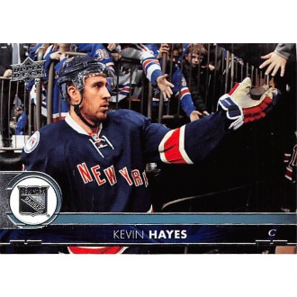 Řadové karty - Hayes Kevin - 2017-18 Upper Deck No.132