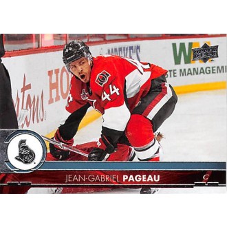 Řadové karty - Pageau Jean-Gabriel - 2017-18 Upper Deck No.137