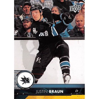 Řadové karty - Braun Justin - 2017-18 Upper Deck No.154