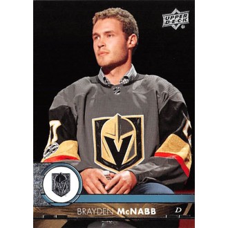 Řadové karty - McNabb Brayden - 2017-18 Upper Deck No.185