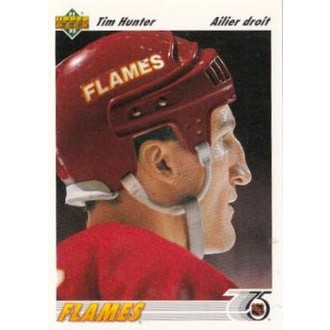 Řadové karty - Hunter Tim - 1991-92 Upper Deck French No.221