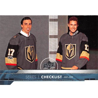 Řadové karty - Fleury Marc-Andre, McNabb Brayden - 2017-18 Upper Deck No.200