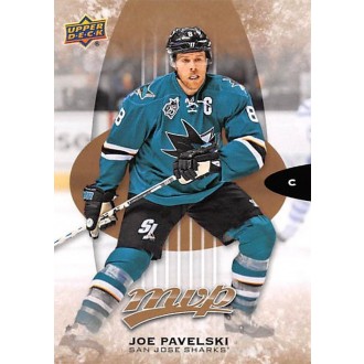 Řadové karty - Pavelski Joe - 2016-17 MVP No.185