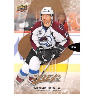 Řadové karty - Iginla Jarome - 2016-17 MVP No.197