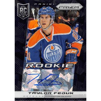 Podepsané karty - Fedun Taylor - 2013-14 Prizm Cracked Ice Toronto Spring Expo Autographs No.347