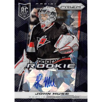 Podepsané karty - Muse John - 2013-14 Prizm Cracked Ice Toronto Spring Expo Autographs No.333