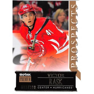 Insertní karty - Rask Victor - 2014-15 Fleer Showcase SkyBox Premium No.49