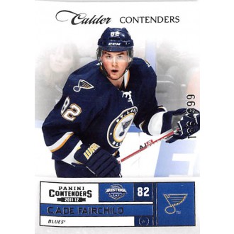 Insertní karty - Fairchild Cade - 2011-12 Rookie Anthology Contenders Calder Contenders No.263