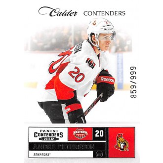 Insertní karty - Petersson Andre - 2011-12 Rookie Anthology Contenders Calder Contenders No.278