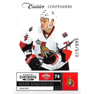 Insertní karty - Borowiecki Mark - 2011-12 Rookie Anthology Contenders Calder Contenders No.280