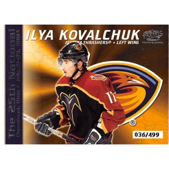 Insertní karty - Kovalchuk Ilya - 2004 Pacific National Redemption No.1