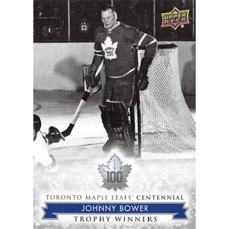 Řadové karty - Bower Johnny - 2017-18 Toronto Maple Leafs Centennial No.117