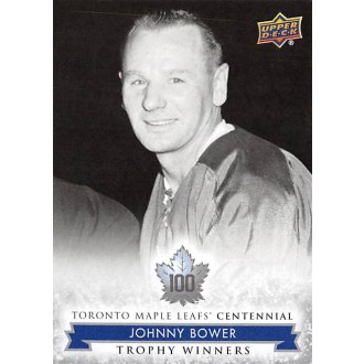 Řadové karty - Bower Johnny - 2017-18 Toronto Maple Leafs Centennial No.119