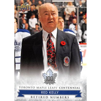Řadové karty - Kelly Red - 2017-18 Toronto Maple Leafs Centennial No.124