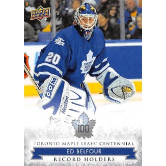 Řadové karty - Belfour Ed - 2017-18 Toronto Maple Leafs Centennial No.136