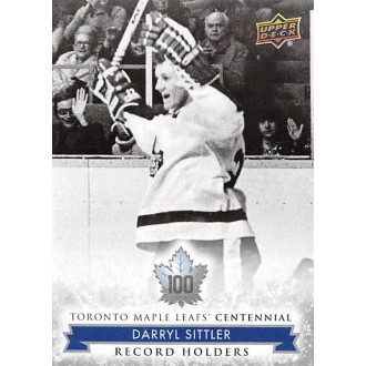 Řadové karty - Sittler Darryl - 2017-18 Toronto Maple Leafs Centennial No.139