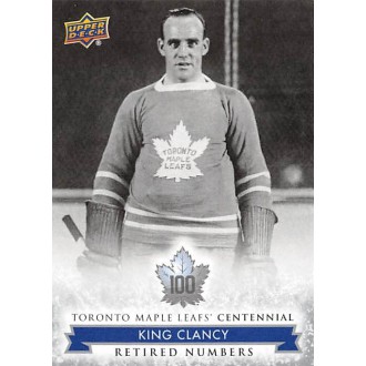 Řadové karty - Clancy King - 2017-18 Toronto Maple Leafs Centennial No.127