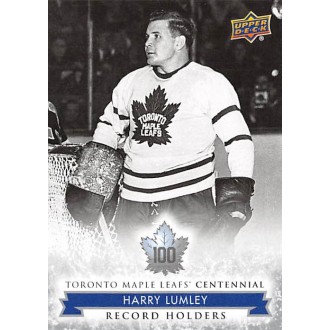 Řadové karty - Lumley Harry - 2017-18 Toronto Maple Leafs Centennial No.146