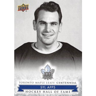 Řadové karty - Apps Syl - 2017-18 Toronto Maple Leafs Centennial No.152