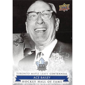 Řadové karty - Bailey Ace - 2017-18 Toronto Maple Leafs Centennial No.157