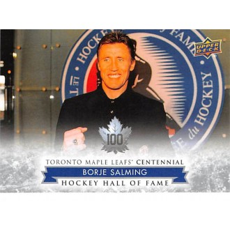 Řadové karty - Salming Borje - 2017-18 Toronto Maple Leafs Centennial No.165
