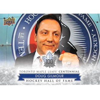 Řadové karty - Gilmour Doug - 2017-18 Toronto Maple Leafs Centennial No.167