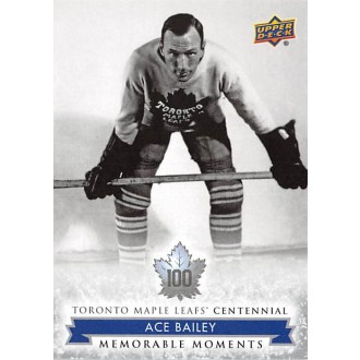 Řadové karty - Bailey Ace - 2017-18 Toronto Maple Leafs Centennial No.169