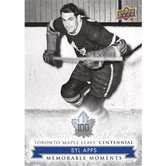 Řadové karty - Apps Syl - 2017-18 Toronto Maple Leafs Centennial No.170