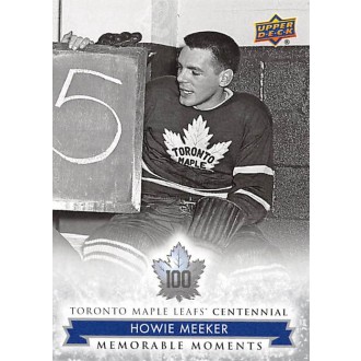 Řadové karty - Meeker Howie - 2017-18 Toronto Maple Leafs Centennial No.171
