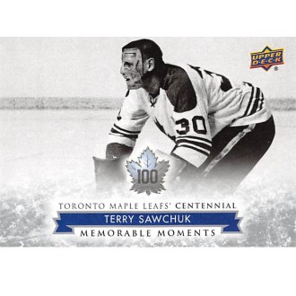 Řadové karty - Sawchuk Terry - 2017-18 Toronto Maple Leafs Centennial No.178