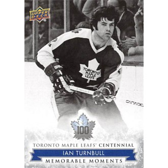 Řadové karty - Turnbull Ian - 2017-18 Toronto Maple Leafs Centennial No.184