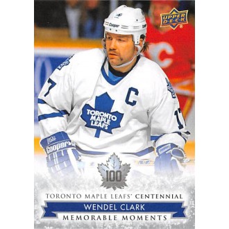 Řadové karty - Clark Wendel - 2017-18 Toronto Maple Leafs Centennial No.188