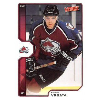 Řadové karty - Vrbata Radim - 2002-03 Victory No.51