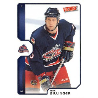 Řadové karty - Sillinger Mike - 2002-03 Victory No.63
