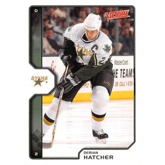 Řadové karty - Hatcher Derian - 2002-03 Victory No.72