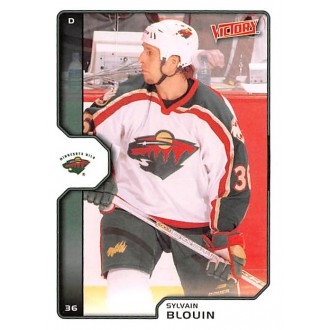 Řadové karty - Blouin Sylvain - 2002-03 Victory No.103