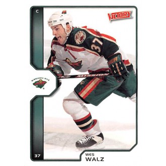 Řadové karty - Walz Wes - 2002-03 Victory No.105