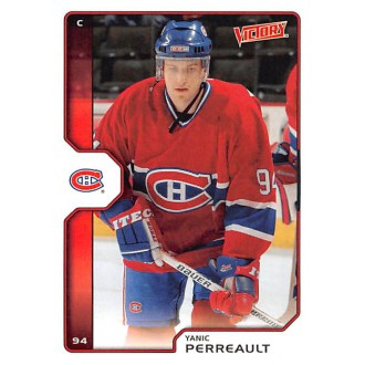 Řadové karty - Perreault Yanic - 2002-03 Victory No.112