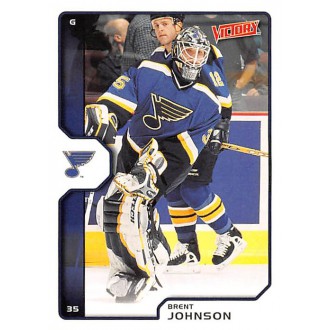 Řadové karty - Johnson Brent - 2002-03 Victory No.186
