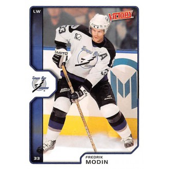 Řadové karty - Modin Fredrik - 2002-03 Victory No.196
