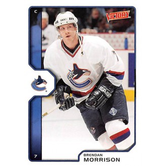 Řadové karty - Morrison Brendan - 2002-03 Victory No.205