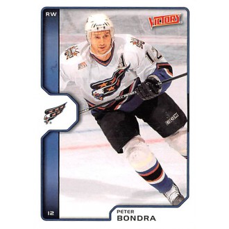 Řadové karty - Bondra Peter - 2002-03 Victory No.214