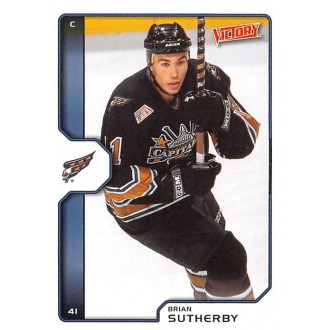 Řadové karty - Sutherby Brian - 2002-03 Victory No.217