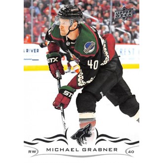 Řadové karty - Grabner Michael - 2018-19 Upper Deck No.263