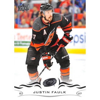Řadové karty - Faulk Justin - 2018-19 Upper Deck No.285