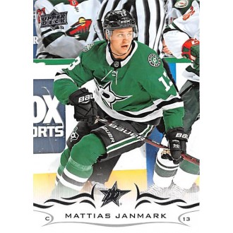 Řadové karty - Janmark Mattias - 2018-19 Upper Deck No.309