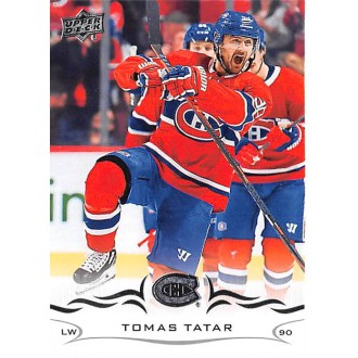 Řadové karty - Tatar Tomáš - 2018-19 Upper Deck No.350