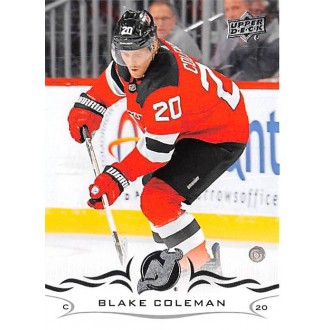 Řadové karty - Coleman Blake - 2018-19 Upper Deck No.360