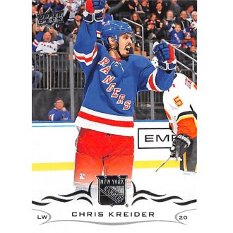Řadové karty - Kreider Chris - 2018-19 Upper Deck No.376