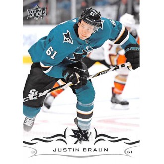 Řadové karty - Braun Justin - 2018-19 Upper Deck No.403